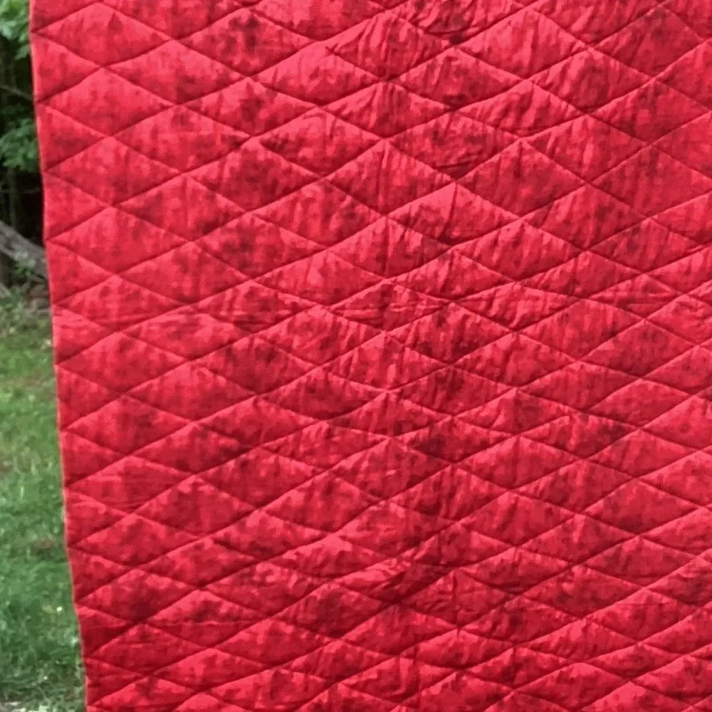 NWT. Hand Crafted Quilt Featuring Tlingit Tribal Prints